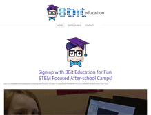 Tablet Screenshot of 8biteducation.com